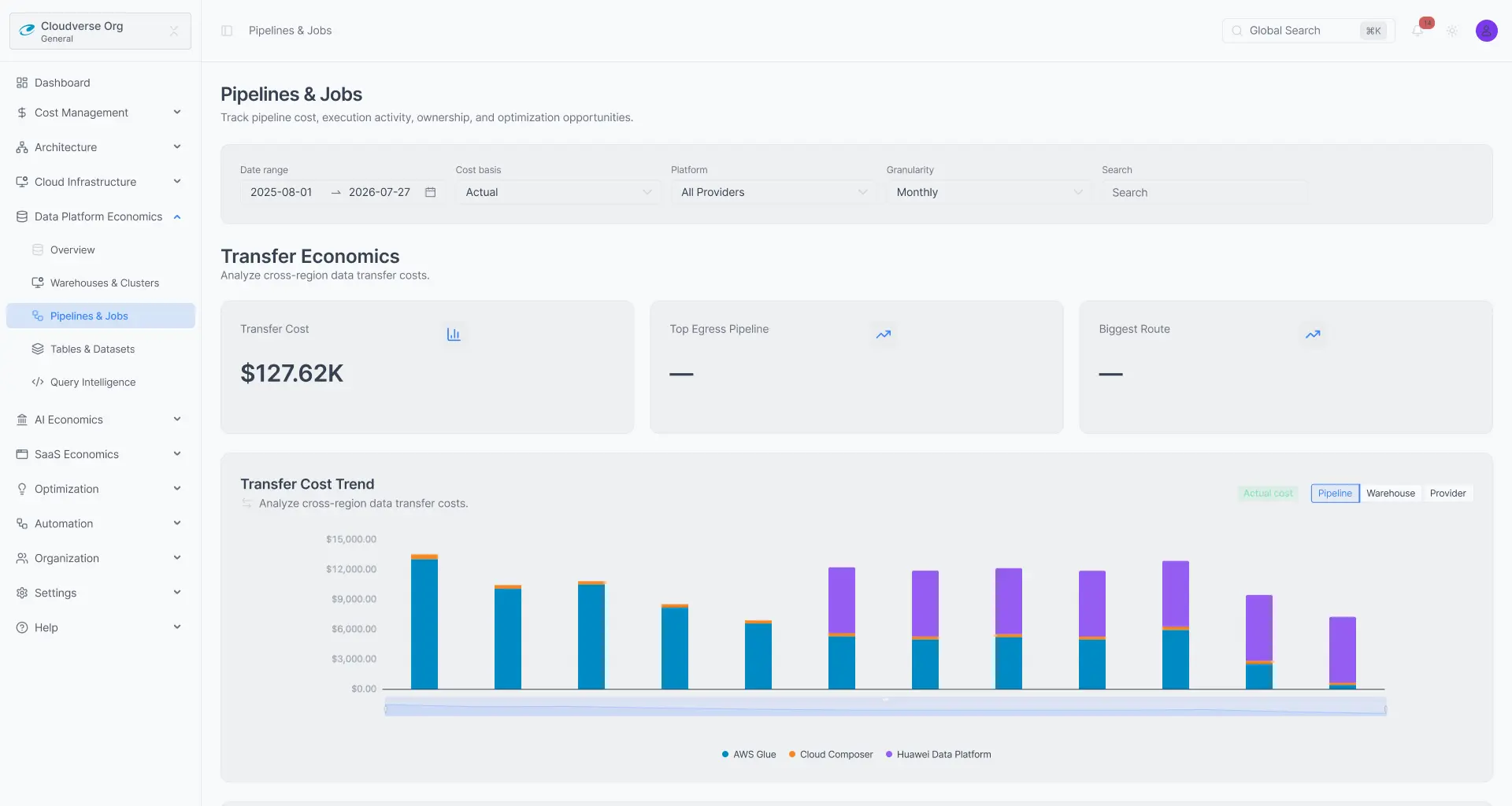 Pipelines preview