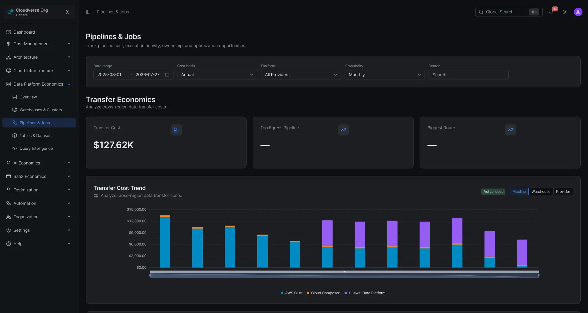 Pipelines preview